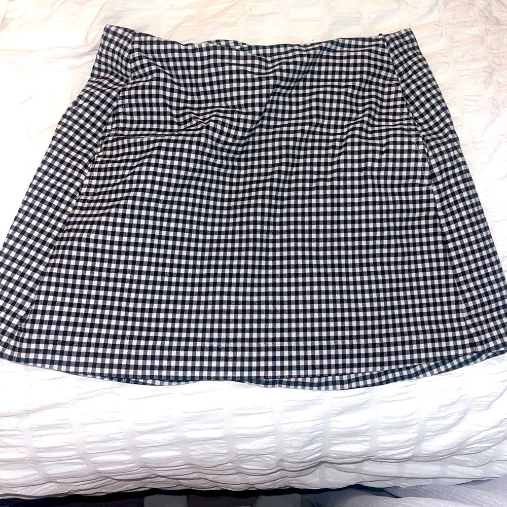 Urban outfitters checkered miniskirt